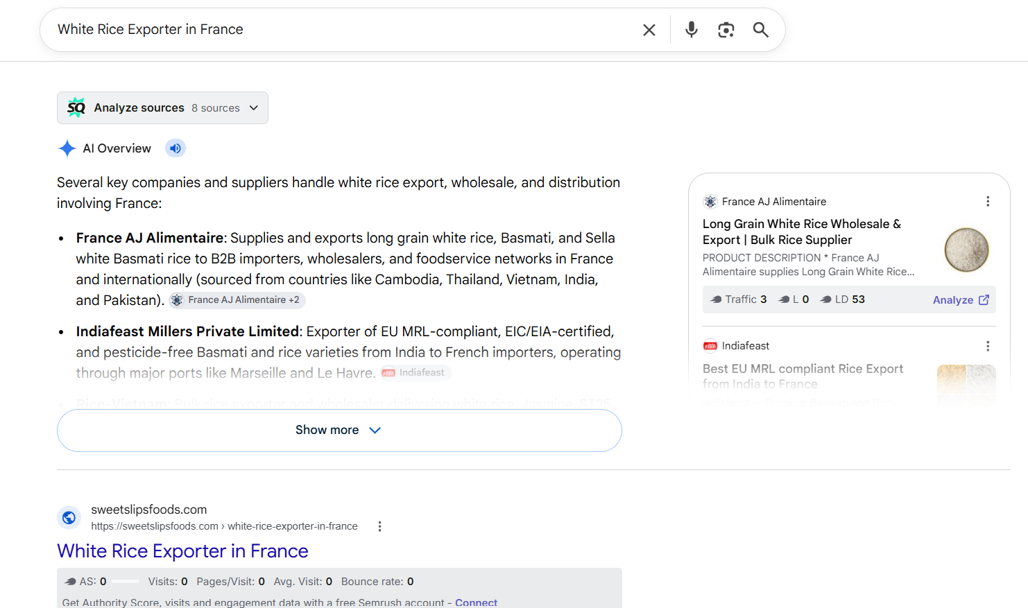 SEO report screenshot 3